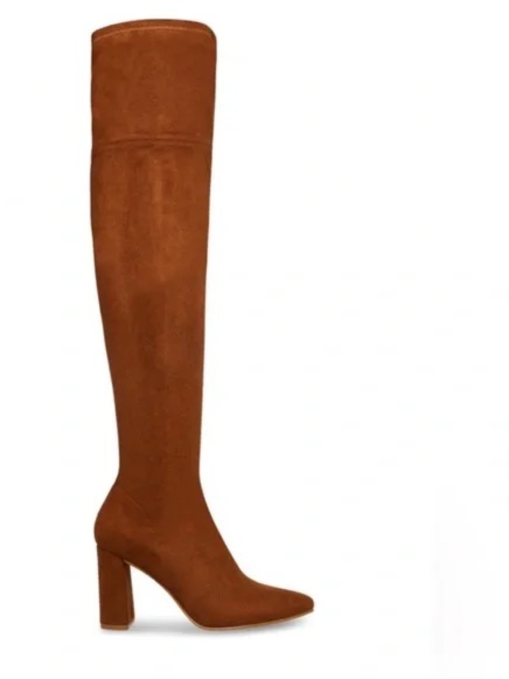 SOLD OUT Steve Madden Chestnut Suede Over-the-Knee Block Heel Boots